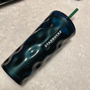 Starbucks 18oz COLD Dimple Glass Travel
